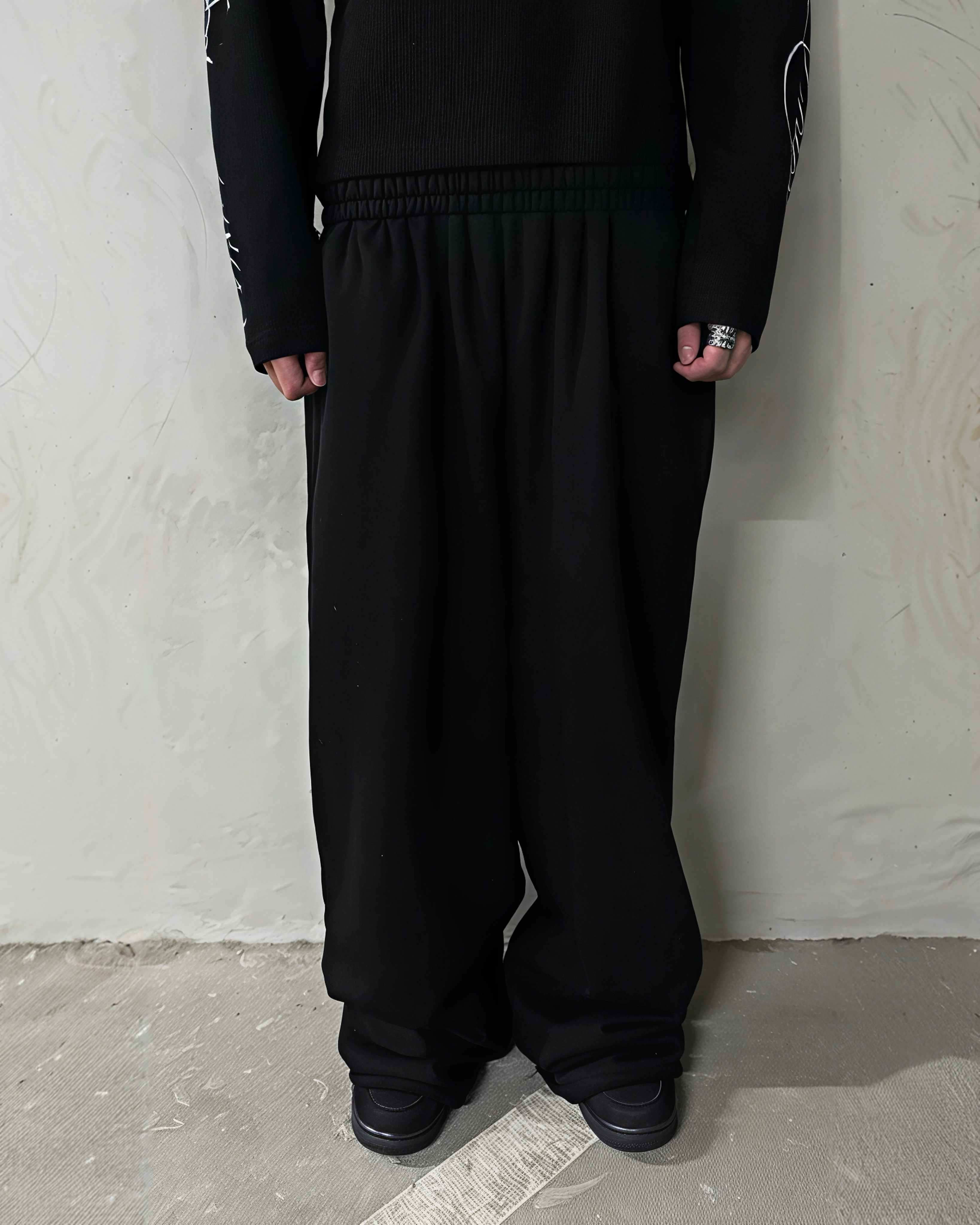 "COZY" PANTS BLACK