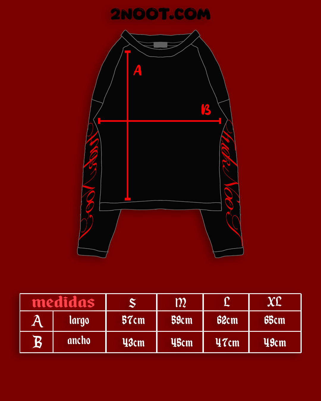 "NOCTUR" BLACK RED
