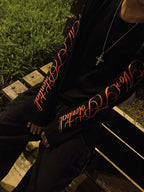 "NOCTUR" BLACK RED